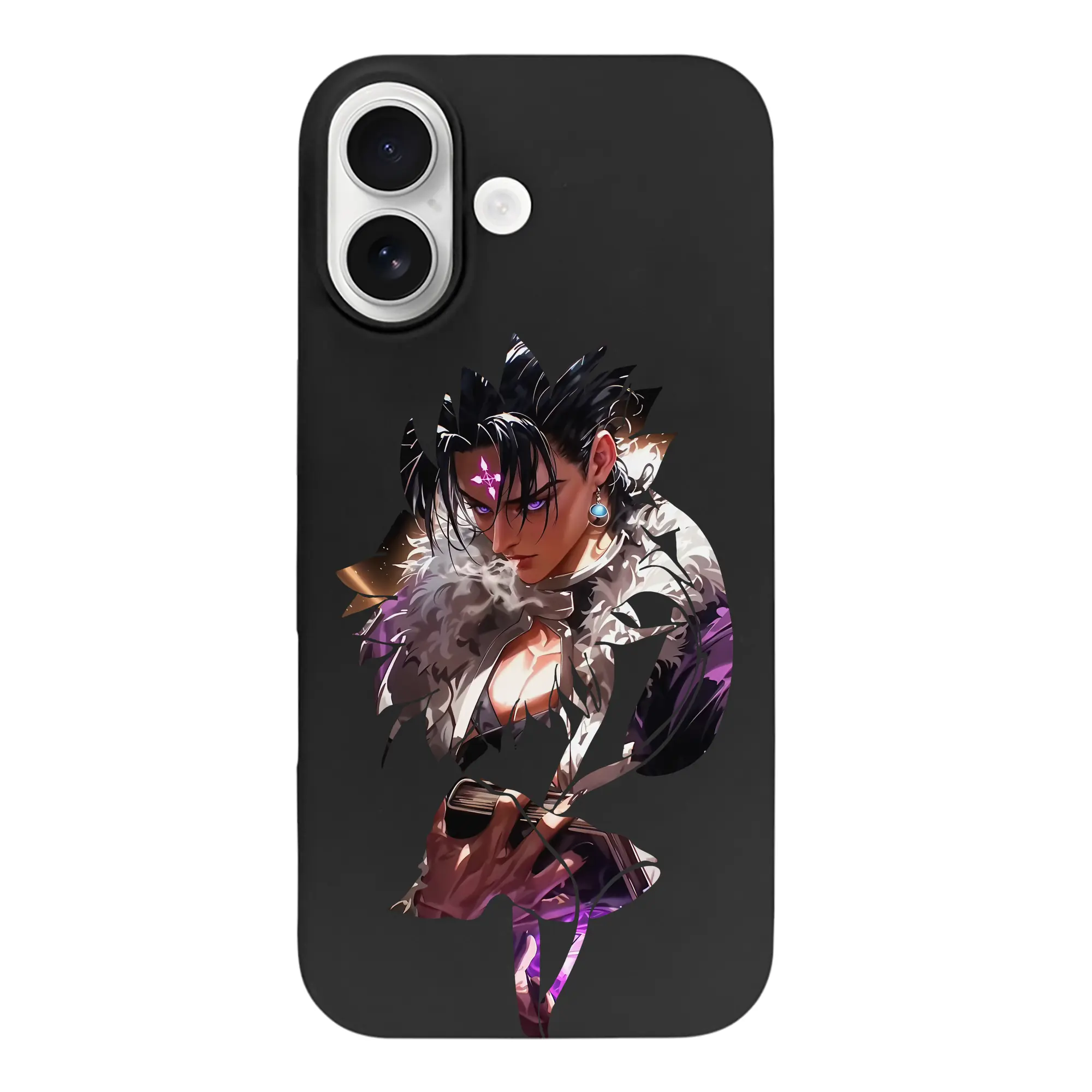 ハンター×ハンター グッズ クロロ＝ルシルフル - iPhone 17 シリーズ シリコンケース 薄型 耐衝撃 指紋防止 ソフトタッチカバー 精密フィット 傷防止 保護ケース iPhone 17/17 Air/17 Pro/17 Pro Max 対応